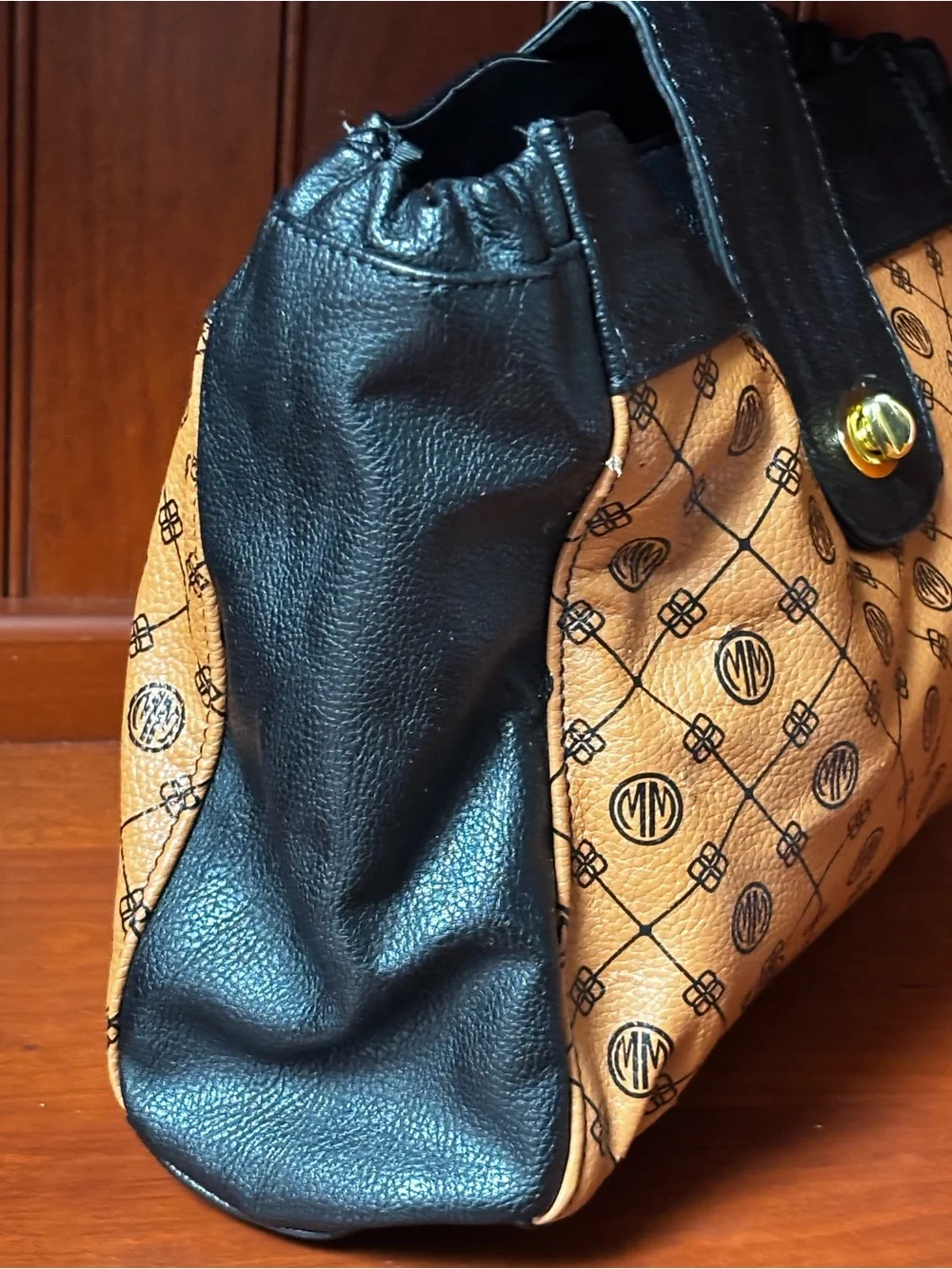 Maria Mezzanotte monogram clutch